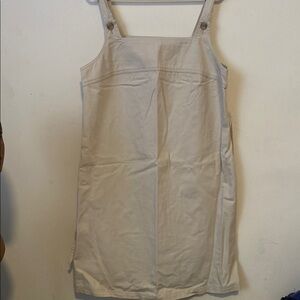 Motherhood Cream Sleeveless Dress